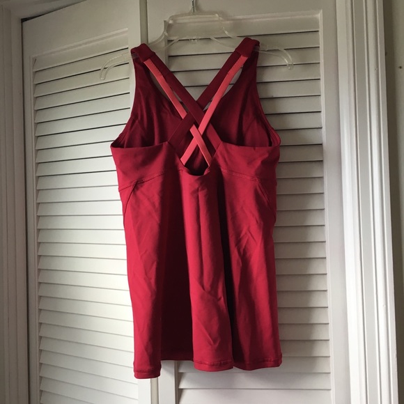 lululemon Stash & Run Tank NWT 8 RUBR/GLSY - Picture 5 of 6